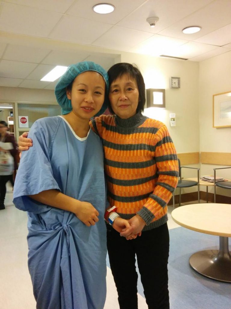 Eileen Zheng and her mom Wei Zheng.