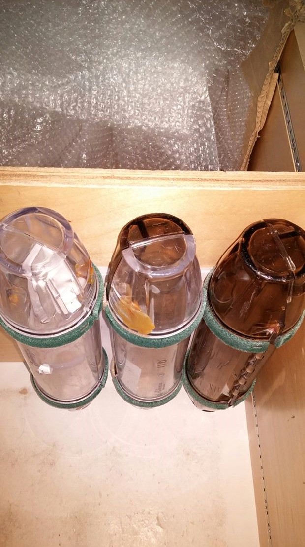 Pneumatic tubes are sometimes used to transport medication to the units.