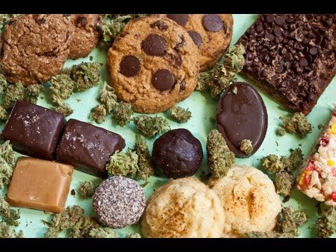 Various marijuana edibles.