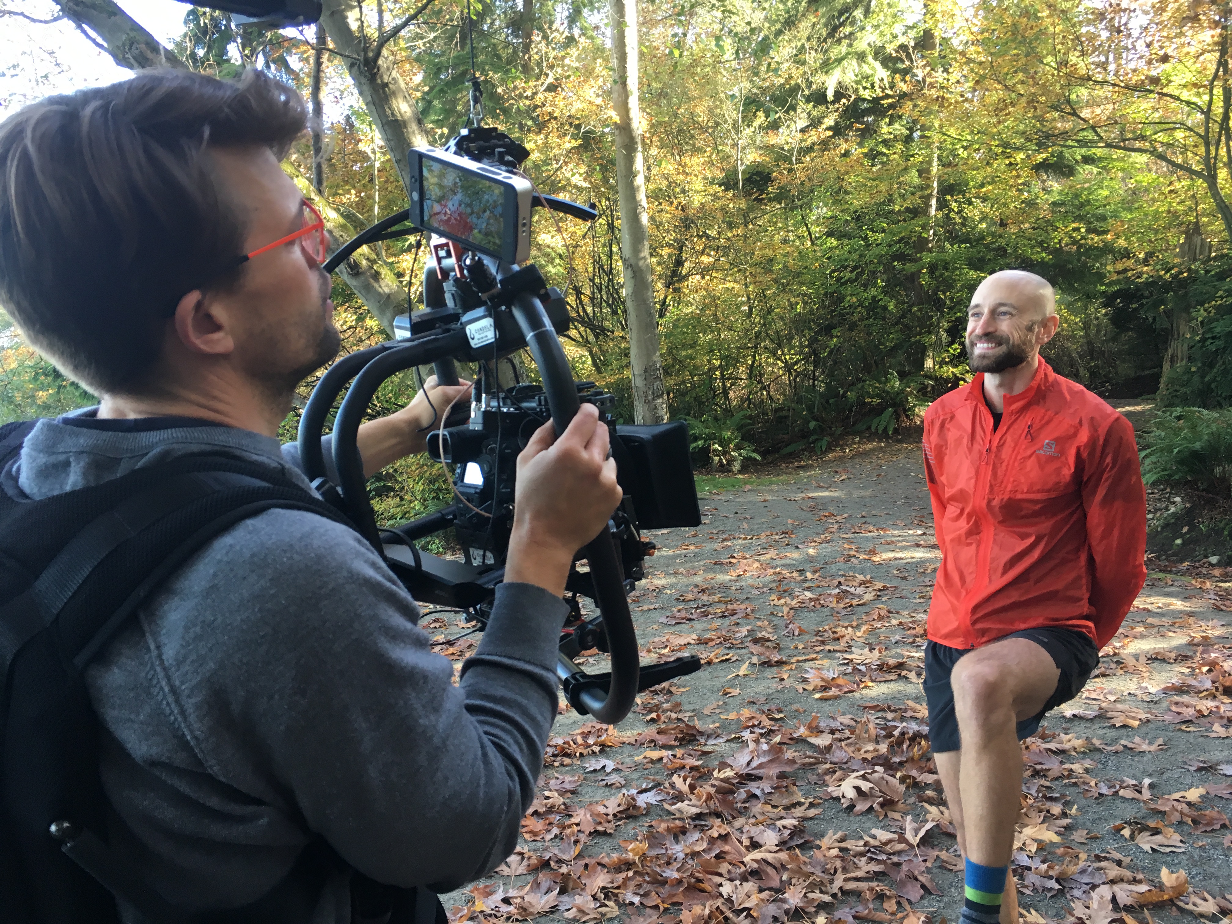 Guenette has been competing in endurance sports for 15 years, most recently mountain running.