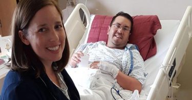 Kate Chong received a kidney from her husband Brian