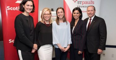 St. Paul’s Foundation announces Scotiabank has donated $2 million to their youth transition program on May 14.