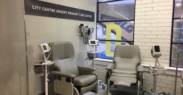 An urgent care centre in downtown Vancouver, near Providence Health Care. (Photo courtesy of News1130)