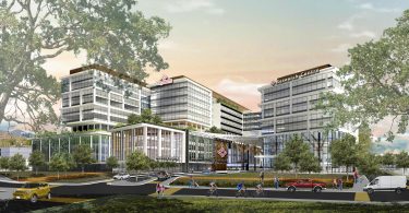 A rendering of the new St. Paul's Hospital.