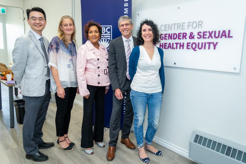 Providence, UBC, Atira, Hedy Fry attend funding announcement for Centre for Gender and Sexual Health Equity project around gender-based violence