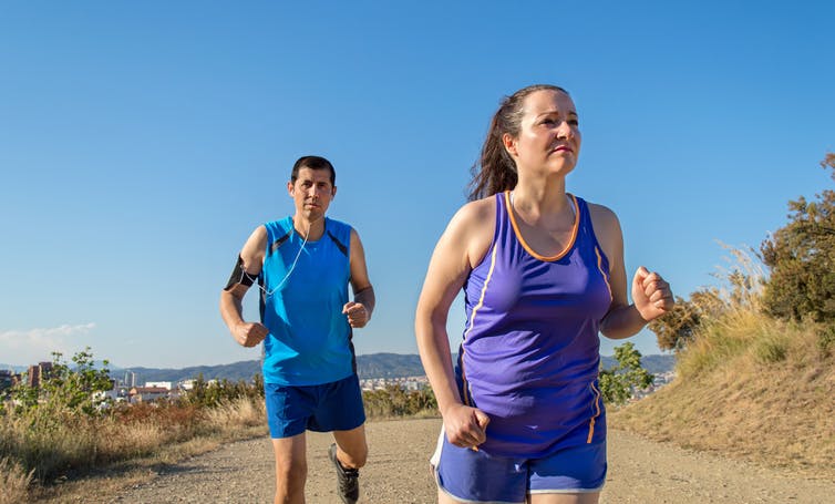 Exercising in hot weather adds stress to the body and comes with risk of heat exhaustion. (Shutterstock)