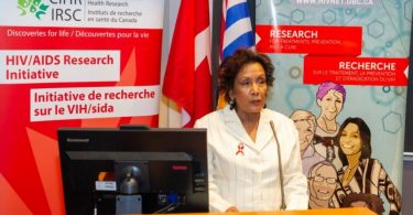 In late June, Hedy Fry visited St. Paul's Hospital to announce nearly $23 million in federal funding for HIV/AIDS research. (Photo Credit: The Georgia Straight)
