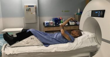The new dedicated cardiac computed tomography (CT) scan, the first of its kind in Canada. (Photo Credit: Hospital News)