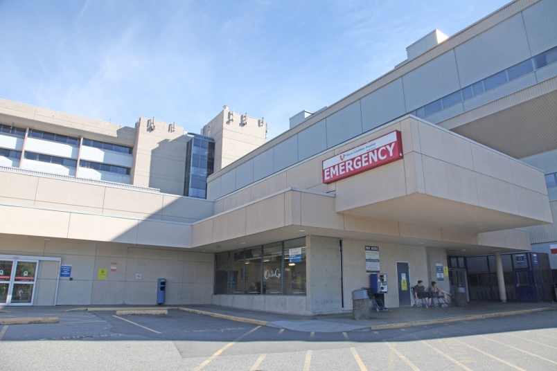 Royal Columbian Hospital. Photograph By THE RECORD