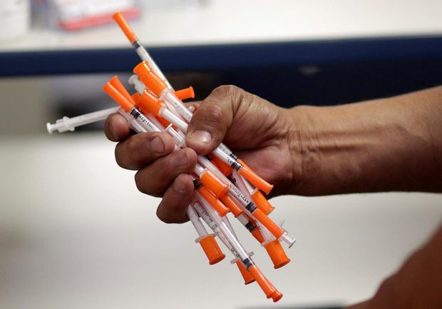 The program, which is funded in part by a grant from drug-maker Gilead Sciences, is one of several targeted outreach efforts across the country to bring treatment to people who have a higher risk of contracting hepatitis C. (Photo Credit: THE ASSOCIATED PRESS)