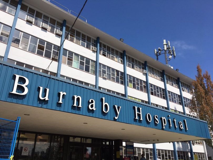 Burnaby Hospital. (Martin MacMahon, NEWS 1130)