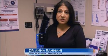 'Blood clots really don't discriminate': How to recognize the signs. SPH Dr. Anna Rahmani (Photo Credit: CTV)