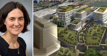The Pattison Foundation has made a $75 million donation to fund the Jim Pattison Medical Centre at the new St. Paul's Hospital. “We’re building a health campus where every patient is a partner; where research, teaching, and clinical care are integrated from day one,” says Fiona Dalton, President & CEO, PHC. (Photo courtesy of the Vancouver Sun).