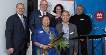 St. Paul's Foundation, FNHA and other stakeholders receive generous BMO gift for Indigenous Health & Wellness.