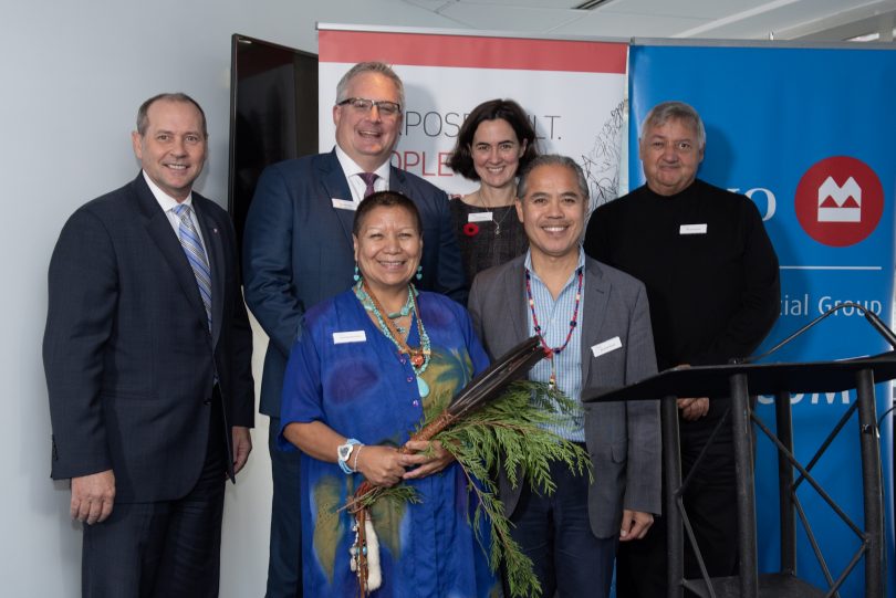 St. Paul's Foundation, FNHA and other stakeholders receive generous BMO gift for Indigenous Health & Wellness.