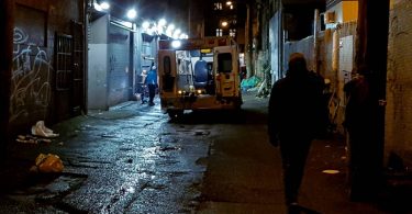 Vancouver's Downtown Eastside has long struggled with a disproportionate number of residents who struggle with a mental-health challenge, and addictions issue, or both, which is common enough for authorities to have labeled a "concurrent disorder." (Photo courtesy of Travis Lupick / The Georgia Straight).
