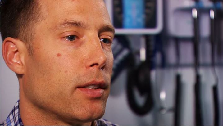 Dr. Evan Wood, Director of the B.C. Centre on Substance Use (Photo credit: CBC News)