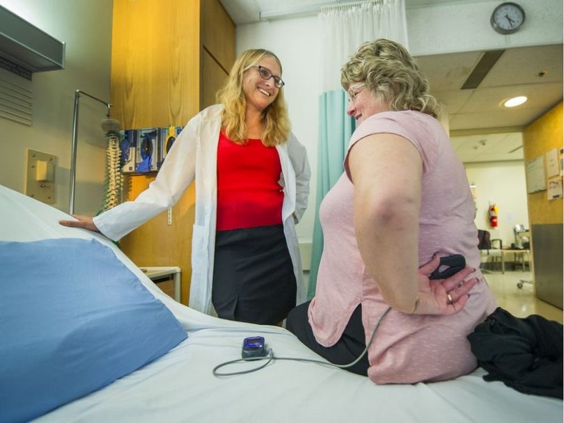 Dr. Jill Osborn, Anesthesiologist and Pain Management Specialist at St. Paul's Hospital (Photo credit: The Kingston Whig-Standard)