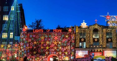 St Paul’s Hospital will once again glow bright with thousands of lights for the 22nd annual Lights of Hope display. (Photo credit: Vancouver Is Awesome)
