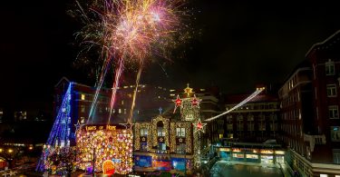 St. Paul's Lights of Hope on Nov. 14th 2019 (Photo credit: Daily Hive)