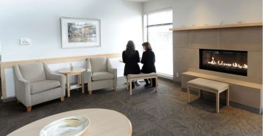 Staff at the Delta Hospice Society's Irene Thomas facility in Ladner (Photo credit: Vancouver Sun)