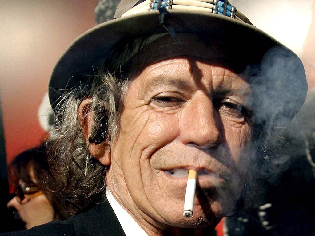 does keith urban smoke cigarettes No butts about it – Keith Richards won't be smoking on Stones' No Filter  Tour