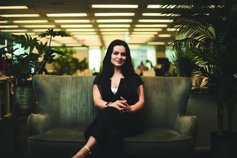 MetaOptima co-founder and CEO Maryam Sadeghi (Photo credit: BCBusiness)
