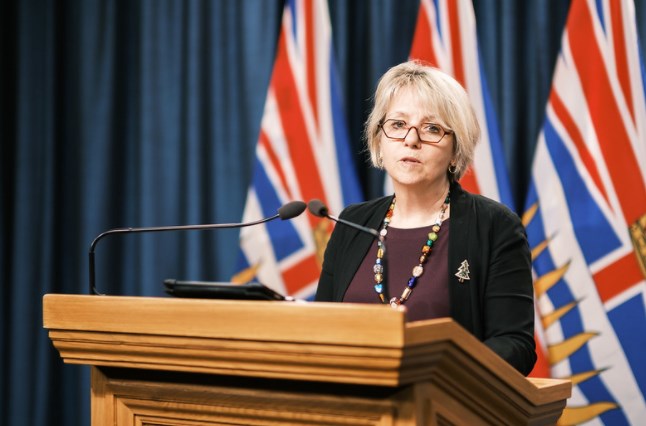 Provincial health officer Bonnie Henry provides regular updates on COVID-19 in B.C. (Photo credit: Vancouver Is Awesome)