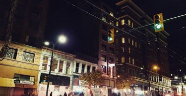 Although the Downtown Eastside often comes to mind when people think of opioid abuse, proper stewardship of opioids in hospital settings can mitigate future harm from both overuse and overzealous restrictions. (Photo credit: The Georgia Straight)