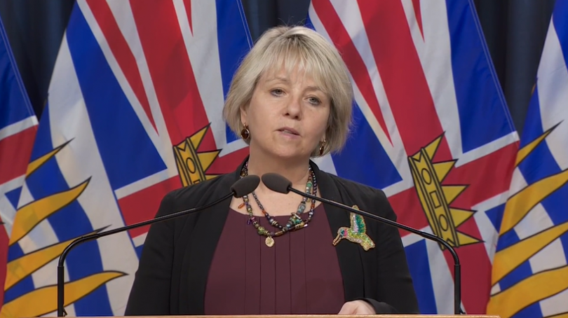 Provincial health officer Dr. Bonnie Henry reports 1,006 new COVID-19 cases on Thursday, April 22, and four related deaths in the last 24-hours. Dr. Henry also provides an update on vaccine schedule and what age group can now sign up (Photo credit: Global News)