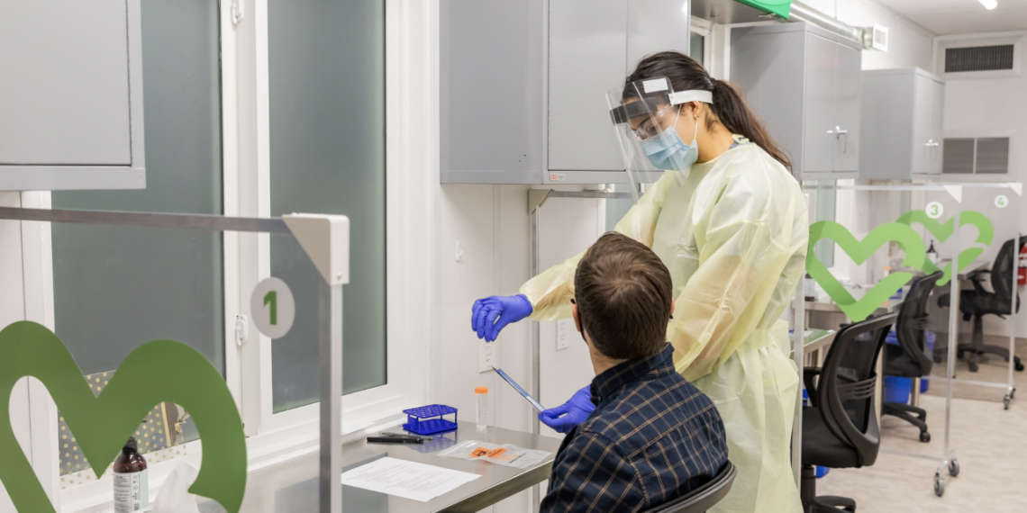 600 RAPID COVID19 TESTS DONE ON WESTJET PASSENGERS AT VANCOUVER