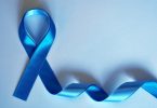 blue ribbon symbolizes prostate cancer awareness