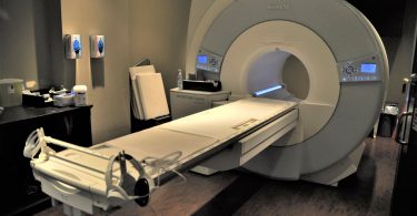 illustrates MRI in a new clinic on Granville St. staffed by St. Paul's people
