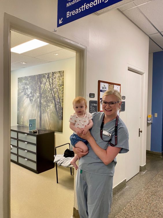 St. Paul's Hospital lets nursing moms balance work and